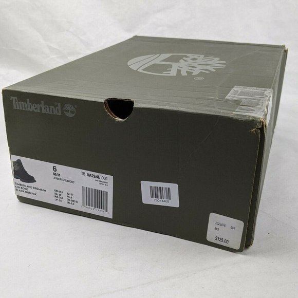 Timberland Rebolt 6 Inch Premium Boot Black Yellow - Picture 8 of 9